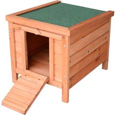 Pawhut Rabbit Cage Natural, Green 420 430