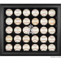 Fanatics Los Angeles Angels of Anaheim Logo Black Framed 30-Ball Display Case