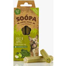 Dog treats Soopa Kale & Apple Dental Sticks Dog Treats