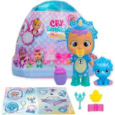TM Toys Babydukke med tilbehør Cry Babies Magic Tears Dinos 12 Dele 8 enheder