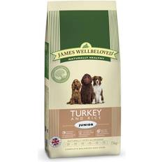 James Wellbeloved Dogs Pets James Wellbeloved Turkey & Rice Junior Dog Food 15kg