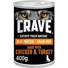 Crave Adult Dog Food With Chicken & Turkey 400G