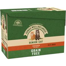 James wellbeloved senior James Wellbeloved Grain Free Senior Chicken in Jelly Pouch 12x85g