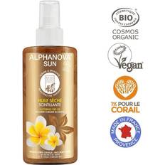 Face and body oil Alphanova Sun Organic Sparkling Dry Oil After Sun Face, Body