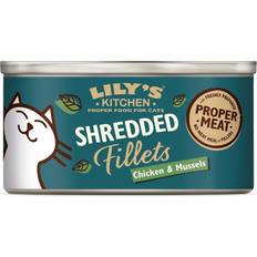 Lily's kitchen Cats - Wet Food Pets Lily's kitchen Cat Shredded Fillets Chicken & Mussels 70G