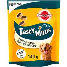 Dog treats Pedigree Tasty Minis Cheese & Beef Nibbles Dog Treats