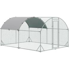 Pawhut Metal Chicken Coop Large