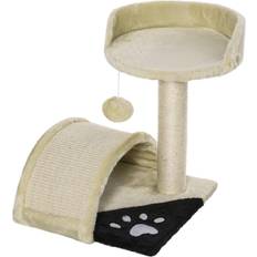 Pawhut Gatto Animali domestici Pawhut Cat Tree Kitten Scratching Scratcher Cosy Rest