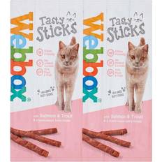 Webbox Cats Delight 6 Sticks Salmon & Trout 30G