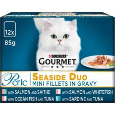 Purina Gourmet Perle Seaside Duo Mini Fillets in Gravy 12x85g