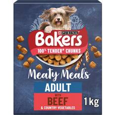 Bakers Meaty Meals Beef 1kg 778782