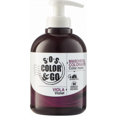 Pompa Maschere per capelli Sos Color & Go Color Mask Violet 300ml