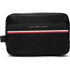 Tommy Hilfiger Toilettasker Tommy Hilfiger Stripe Washbag AM0AM10507BDS Sort