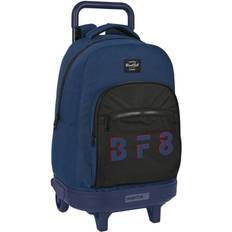 Safta School Rucksack with Wheels BlackFit8 Urban Black Navy Blue (33 x 45 x 22 cm)