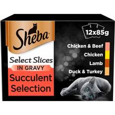 Sheba Select Slices Succulent Gravy Cat Food Pouch