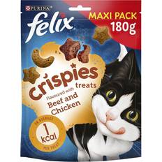 Felix Crispies Cat Treats Beef & Chicken 180G