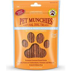 Pet Munchies 100% Natural Wild Salmon & Sweet Potato Dental 90g 435782
