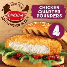 Birds Eye Birds Eye 4 Chicken Quarter Pounders 454g 4pcs