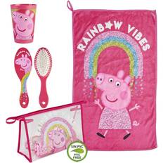 Canvas Kulturbeutel Peppa Pig Toiletry Bag Kulturbeutel für Kinder 1 St