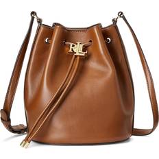 Lauren Ralph Lauren Leather Medium Andie Drawstring Bag - Lauren Tan