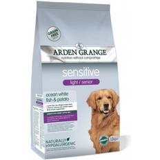 Arden Grange White Fish & Potato Sensitive Senior/Light Dog Food 2kg