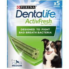 Purina Pets on sale Purina Dentalife ActivFresh Medium Dog Sticks 5 Pack