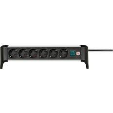 Brennenstuhl Mehrfachsteckdosen & Mehrfachstecker Brennenstuhl 1391040600 Power strip switch) Silver-black PG connector 1 pc(s)