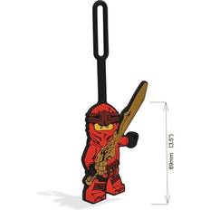 Rood Reisaccessoires Euromic LEGO Ninjago Bag Tag KAI Packed