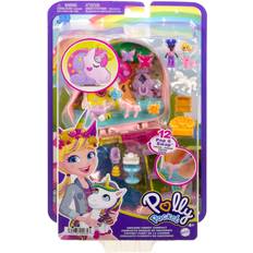 Polly pocket compact Mattel Polly Pocket Unicorn Forest Compact Tea Party