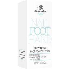 Protection Solaire Soins des pieds Alessandro SPA Silky Touch Foot Powder Lotion