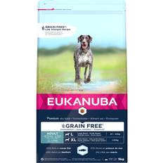 Eukanuba adult large Eukanuba Grain Free Adult Large Dogs Salmon 2 3kg