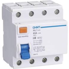 Chint Elartikler Chint Chint 200364 Fejlstrøm-beskyttelseskontakt 4-polet 40 A