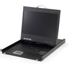 KVM-switches LevelOne KVM-8901FR 19 Inch KVM Rack Console