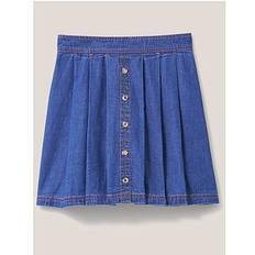 Cotton Skirts White Stuff Kids' Nora Denim Skirt