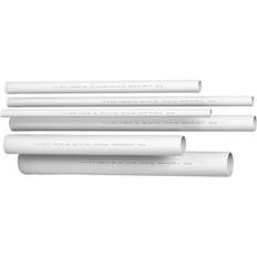 PM Flex – Halogenfrit hvidt tyndt plastrør, 50 mm (2" 3 meter