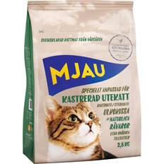 Mjau Katter - Kattfoder Husdjur Mjau Kattmat Kastrerad Utekatt 2.8kg