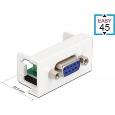 DeLock Easy 45 Module VGA 9 pin hun til 6 pin terminal block