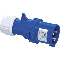 Bleu Bandes Électriques REV 0512525555 Mâle CEE-CARA 16 A 3 pôles 250 V