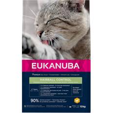 Eukanuba Droogvoer - Kat Huisdieren Eukanuba Adult Hairball Control Chicken Cat Food