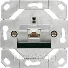 Schaltschränke, Gehäuse und Klemmenkästen Gira Insert for network connection box Cat.6A 1-gang Insulation displacement contact technology