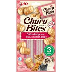 Inaba Churu Cat Bites Chicken & Tuna Wrap with Salmon 3
