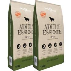VidaXL Hunde - Hundefoder Kæledyr vidaXL luksustørfoder Adult Essence Beef 2 stk.