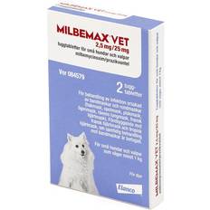 Milbemax Chewable Tablet 2.5mg/25mg 2pcs