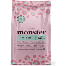 Monster Grain Free Chicken & Turkey Kitten 2kg