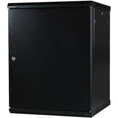 Lanview LVR242040 rack cabinet 15U Wall mounted rack Black