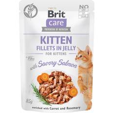 Brit care fillets Brit Care Cat Fillets In Jelly Kitten Savory Salmon 85g