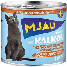 Kattmat mjau Mjau Kattmat Paté Med Kalkon 635G