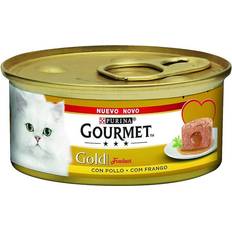 Purina Gato Mascotas Purina Gourmet Gold Foundant Pollo 24 x 85 g