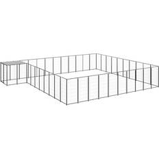 vidaXL hundeløbegård 31,46 m²