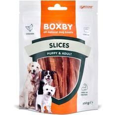 3x100g Slices Boxby hundegodbidder